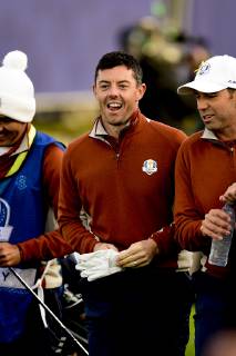 Rory McIlroy of Northern Ireland (Team Europ) GOLF : Ryder Cup 2018 - Guyancourt - 29 09 2018 JBAutissier Panoramic 