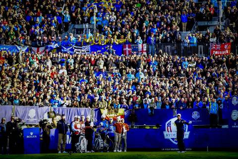 Tiger Woods (Team USA) GOLF : Ryder Cup 2018 - Guyancourt - 29 09 2018 JBAutissier Panoramic 
