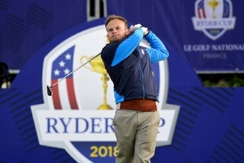 Tyrrell Hatton of England (Team Europ) GOLF : Ryder Cup 2018 - Guyancourt - 29 09 2018 JBAutissier Panoramic 