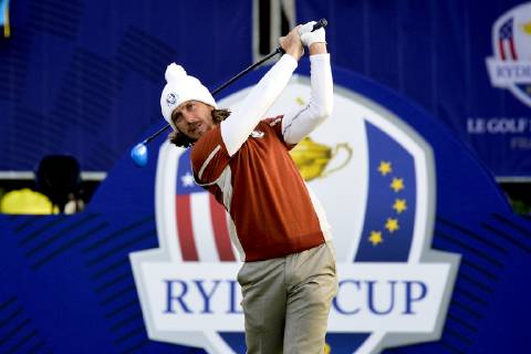 Tommy Fleetwood of England (Team Europ) GOLF : Ryder Cup 2018 - Guyancourt - 29 09 2018 JBAutissier Panoramic 
