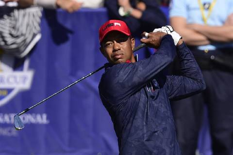Tiger Woods (Team USA) GOLF : Ryder Cup 2018 - Guyancourt - 30 09 2018 JBAutissier Panoramic 