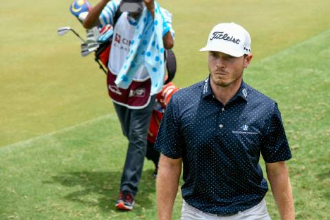 October 11, 2018 - Kuala Lumpur, Malaysia - Bronson Burgoon of the United States in action on first round of the CIMB Classic at TPC Kuala Lumpur on 11 October, 2018 in Kuala Lumpur, Malaysia CIMB Classic - Round One  - ZUMAn230 20181011_zaa_n230_110 Copyright: xChrisxJungx