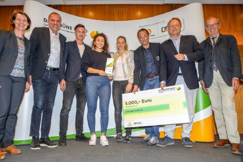 Verleihung des Grünen Bandes des DOSB und der Commerzbank 2018 an den LTTC Rot-Weiß , Berlin, 17.10.2018,
