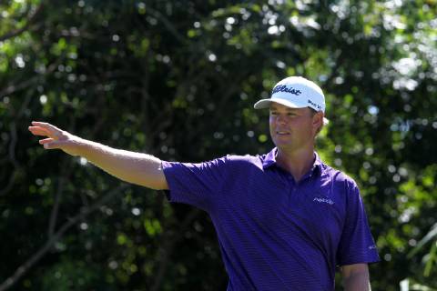 US golfer Patton Kizzire during a practice before the PGA Golf Herren Mayakoba Classic, in Quintana Roo, Mexico, 07 November 2018. The Mayakoba Golf Classic will start next Thursday in Mexico. PGA Mayakoba Classic in Mexico !ACHTUNG: NUR REDAKTIONELLE NUTZUNG!  Copyright: xAlonsoxCupulx AME063 20181107-636772310936455725