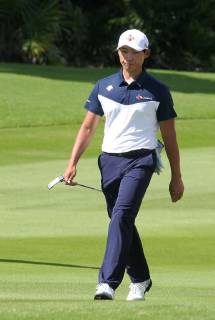South Korean Whee Kim participates during the third round of the World Golf Championships s Mayakoba Classic, in Playa del Carmen, state of Quinta Roo, Mexico, 10 November 2018. World Golf Championships in Playa del Carmen !ACHTUNG: NUR REDAKTIONELLE NUTZUNG!  Copyright: xAlonsoxCupulx AME2039 20181110-636774866633541774