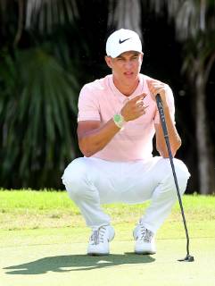 US Cameron Champ participates during the third round of the World Golf Championships s Mayakoba Classic, in Playa del Carmen, state of Quinta Roo, Mexico, 10 November 2018. World Golf Championships in Playa del Carmen !ACHTUNG: NUR REDAKTIONELLE NUTZUNG!  Copyright: xAlonsoxCupulx AME2069 20181111-636774926607983011