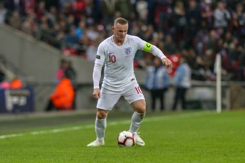 Wayne Rooney (D.C. United) of England during the WR Foundation international match L?nderspiel between England and USA at Wembley Stadium, London, England on 15 November 2018. Copyright: xDavidxHornx PMI-2406-0049