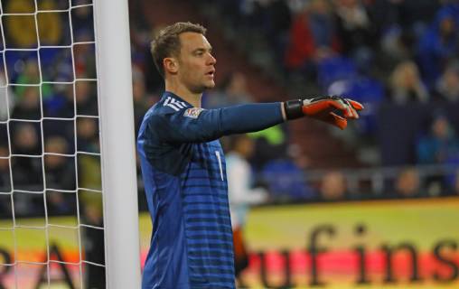 Torwart Manuel Neuer (Deutschland Germany) - 19.11.2018: Deutschland vs. Niederlande, 6. Spieltag UEFA Nations League Gruppe A, DISCLAIMER: DFB regulations prohibit any use of photographs as image sequences and or quasi-video.