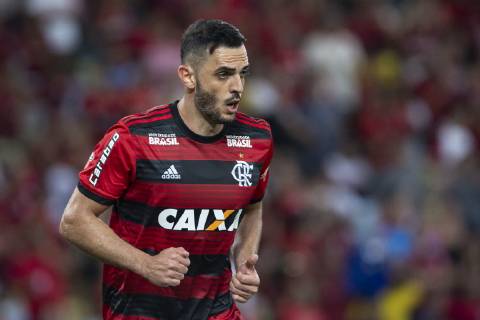 Flamengo x Grêmio RIO DE JANEIRO, RJ - 21.11.2018: FLAMENGO X GRÊMIO - Rhodolfo during Flamengo vs. Grêmio held in Maracanã for the 36th round of the Brazilian Championship, on Wednesday (21), in Rio de Janeiro, RJ. (Photo: Celso Pupo Fotoarena) x1645276x CelsoxPupo
