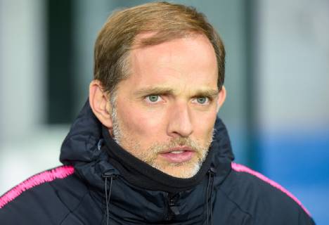 Thomas Tuchel ( entraineur PSG ) FOOTBALL : Paris Saint Germain vs EA Guingamp - Coupe de la Ligue - Paris - 09 01 2019 FedericoPestellini Panoramic