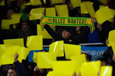 Football - 2018 2019 Premier League - Arsenal vs. Cardiff City Banners and yellow daffodil cards in support of Emiliano Sala the missing player, at The Emirates. COLORSPORT ASHLEY WESTERN