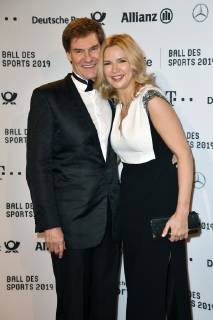 Veronica Ferres mit Ehemann Carsten Maschmeyer beim 49. Ball des Sports 2019 im RheinMain CongressCenter. Wiesbaden, 02.02.2019
