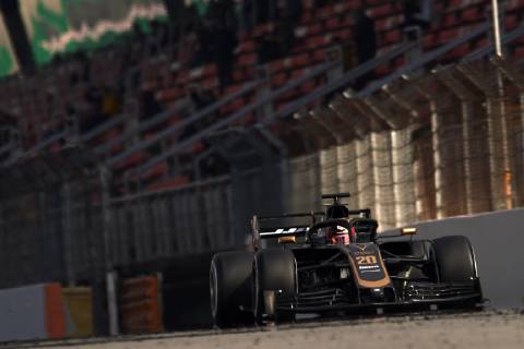 February 19, 2019 - Barcelona, Barcelona, Spain - Kevin Magnussen of Denmark driving the (20) Rich Energy Haas F1 Team VF-19 during day two of F1 Winter Testing at Circuit de Catalunya on February 19, 2019 in Montmelo, Spain. F1 Winter Testing in Barcelona - Day Two - ZUMAn230 20190219_zaa_n230_684 Copyright: xJosexBretonx