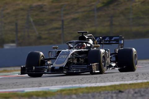 February 19, 2019 - Barcelona, Barcelona, Spain - Kevin Magnussen of Denmark driving the (20) Rich Energy Haas F1 Team VF-19 during day two of F1 Winter Testing at Circuit de Catalunya on February 19, 2019 in Montmelo, Spain. F1 Winter Testing In Barcelona - Day Two - ZUMAn230 20190219_zaa_n230_1119 Copyright: xJosexBretonx
