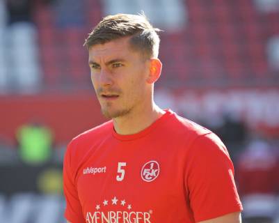 24.02.2019, xklex, Fussball 3.Liga, 1.FC Kaiserslautern - FSV Zwickau emspor, v.l. Kevin Kraus (Kaiserslautern) (DFL DFB REGULATIONS PROHIBIT ANY USE OF PHOTOGRAPHS as IMAGE SEQUENCES and or QUASI-VIDEO) Kaiserslautern