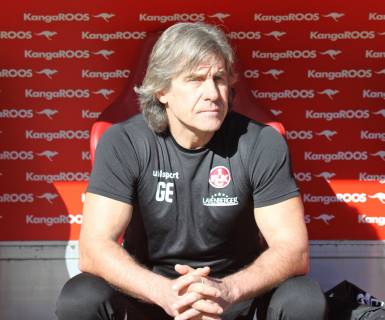 24.02.2019, xklex, Fussball 3.Liga, 1.FC Kaiserslautern - FSV Zwickau emspor, v.l. Geraly Ehrmann (Kaiserslautern) (DFL DFB REGULATIONS PROHIBIT ANY USE OF PHOTOGRAPHS as IMAGE SEQUENCES and or QUASI-VIDEO) Kaiserslautern