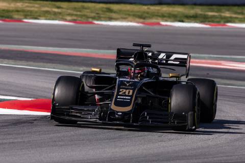 February 28, 2019 - Barcelona, Barcelona, Spain - Kevin Magnussen from Denmark with 20 Rich Energy Haas F1 Team in action during the Formula 1 2019 Pre-Season Tests at Circuit de Barcelona - Catalunya in Montmelo, Spain on February 28. F1 Winter Testing In Barcelona - Day Three - ZUMAn230 20190228_zaa_n230_017 Copyright: xXavierxBonillax