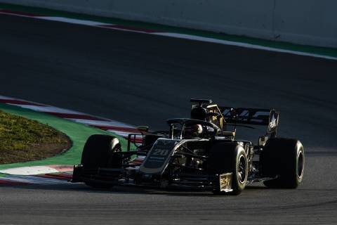 February 28, 2019 - Barcelona, Barcelona, Spain - Kevin Magnussen from Denmark with 20 Rich Energy Haas F1 Team in action during the Formula 1 2019 Pre-Season Tests at Circuit de Barcelona - Catalunya in Montmelo, Spain on February 28. F1 Winter Testing In Barcelona - Day Three - ZUMAn230 20190228_zaa_n230_031 Copyright: xXavierxBonillax