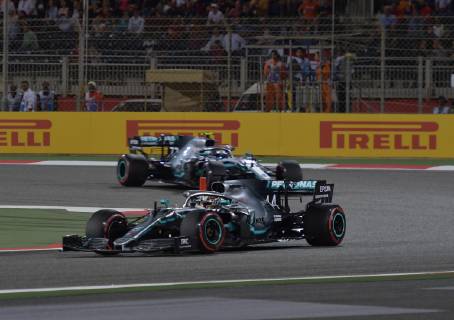 Lewis Hamilton; Valtteri Bottas; Mercedes Grand Prix, formula 1 GP, Bahrain in Manama Shakir 31.03.2019 Photo:mspb Jerry Andre Lewis Hamilton; Valtteri Bottas; Formel 1 GP, Bahrain,