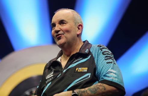 20.04.2019 xcex Frankfurt am Main, Fraportarena GUDE Darts Open Frankfurt 2019 Weltmeister Phil The Power Taylor emspor, DFL regulations prohibit any use of photographs as image sequences and or quasi-video
