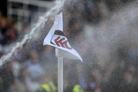 Fulham v Newcastle United Premier League Fulham flag during the Premier League match at Craven Cottage, London Content Not Available For UK Newspapers Copyright: xRomenaxFogliatix FIL-13245-0044