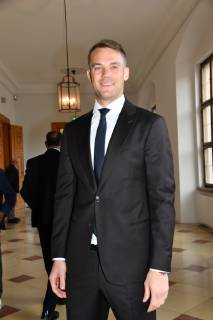 Manuel Neuer Verleihung der Sozialmedaille Bayerische Staatsmedaille für soziale Verdienste Max-Joseph-Saal Residenz München 13. Mai 2019