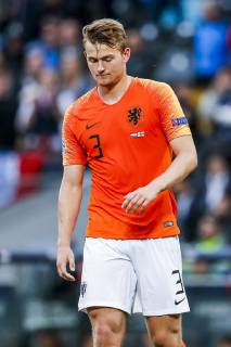 GUIMARAES, 06-06-2019, Estadio D. Afonso Henriques , UEFA Nations League Semi Final. Netherlands player Matthijs de Ligt disappointment during the game Netherlands - England Netherlands - England x3610755x Copyright: