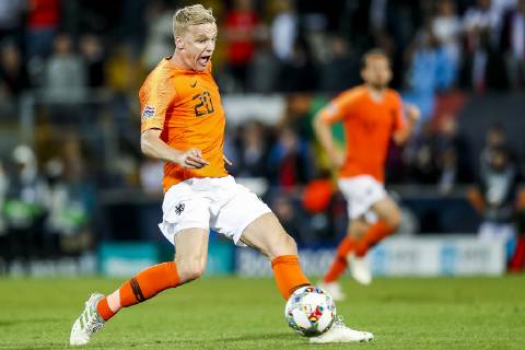 GUIMARAES, 06-06-2019, Estadio D. Afonso Henriques , UEFA Nations League Semi Final. Netherlands player Donny van de Beek during the game Netherlands - England Netherlands - England x3611438x Copyright:
