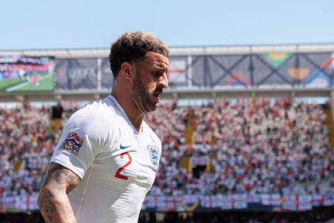 Guimaraes, Portugal, 09.06.2019, UEFA Nations League, 3. Platz, Schweiz - England, Kyle Walker (England) looks on ( Defodi-09-531-002644