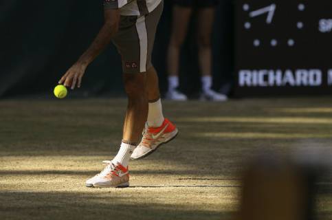 Foto : Roger Federer ( SUI , Suisse ) Tennis-Turnier 27. Noventi Open im Gerry Weber Sportpark in Halle Westfalen Fri. 21.06.2019
