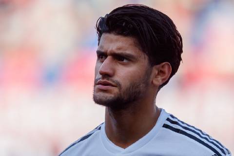 Bologna, Italien, 27.06.2019, UEFA U-21 Europameisterschaft Italien 2019, Halbfinale, Deutschland - Rumaenien, Mahmoud Dahoud (GER) schaut ( Bologna Stadium Renato Dall Ara Italy eu-images-01048-184628
