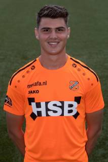 VOLENDAM, Photocall FC Volendam, Stadium De Adelaarshorst, 02-07-2019 , season 2019 - 2020 , Dutch Keuken Kampioen Divisie. FC Voledam player Jari Vlak Photocall FC Volendam x3812615x Copyright: