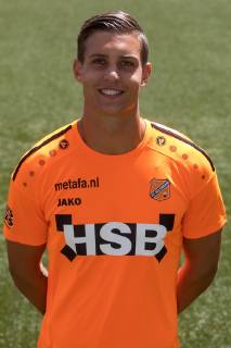 VOLENDAM, Photocall FC Volendam, Stadium De Adelaarshorst, 02-07-2019 , season 2019 - 2020 , Dutch Keuken Kampioen Divisie. FC Voledam player Mike Eerdhuijzen Photocall FC Volendam x3812627x Copyright: