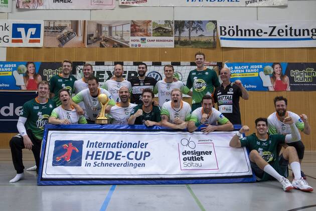 HSG Wetzlar vs Fuechse Berlin, 11. Internationaler Heide-Cup 2019, Schneverdingen; 11.08.19 Sieger 11. Internationaler Heide-Cup 2019: HSG Wetzlar Copyright: xBEAUTIFULxSPORTS MarioxM.xKobergx