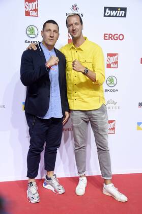Stefan Kretzschmar und Pascal Hens bei der Verleihung des Bild Award 2019 in der Fischauktionshalle. Hamburg, 19.08.2019