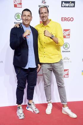 Stefan Kretzschmar und Pascal Hens bei der Verleihung des Bild Award 2019 in der Fischauktionshalle. Hamburg, 19.08.2019