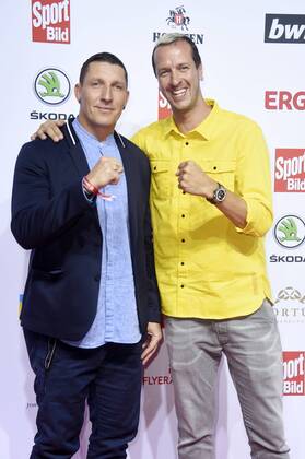 Stefan Kretzschmar und Pascal Hens bei der Verleihung des Bild Award 2019 in der Fischauktionshalle. Hamburg, 19.08.2019