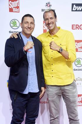 Stefan Kretzschmar und Pascal Hens bei der Verleihung des Bild Award 2019 in der Fischauktionshalle. Hamburg, 19.08.2019