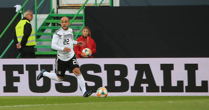 07.10.2019, DFB-All-Stars vs Azzuri Legends, Sportpark Ronhof Fuerth, Fussball, im Bild: David Odonkor ( DFB All Stars)