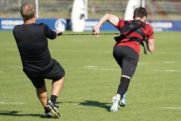 14.10.2019 - Fussball - 2. Fussball-Bundesliga - Saison 2019 2020 - 1. FC Nürnberg Nuernberg FCN Club - Training - - Soccer 2 Soccer Bundesliga Season 2019 2020 1 FC Nuremberg Nuremberg FCN Club, Deutschland, Nuernberg, Sportpark Valznerweiher - Schleusener Einzeltraining DFL REGULATIONS PROHIBIT ANY USE OF PHOTOGRAPHS AS IMAGE SEQUENCES AND OR QUASI-VIDEO. Copyright: HMBxMedia BorisxSchumacher