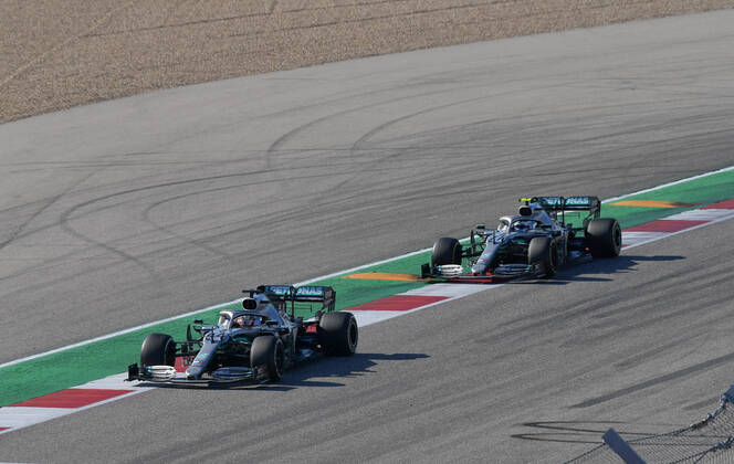 Lewis Hamilton; Valtteri Bottas; Mercedes Grand Prix, formula 1 USA in Austin, 03.11.2018 Photo:mspb Jerry Andre Lewis Hamilton; Valtteri Bottas; Formel 1 GP, USA