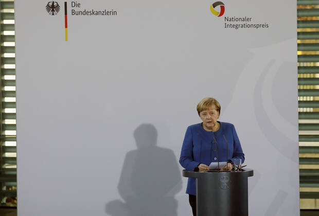 Bundeskanzlerin Angela Merkel, Deutschland, Berlin, Bundeskanzleramt, Teilnahme der BK’in an der Veranstaltung zur Verleihung des Nationalen Integrationspreises, 11.11.2019