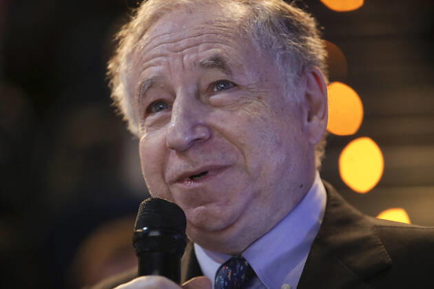 Bilder des Jahres 2019, Sport 11 November Sport Bilder des Tages Jean Todt - President Federation Internationale de l Automobile FIA : Presentation du 1er barometre des sports Mecaniques - 26 11 2019 GwendolineLeGoff Panoramic 