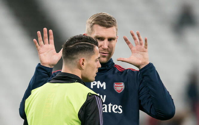 Sport Bilder des Tages Arsenal assistant manager Per Mertesacker pre match during the Premier League match between West Ham United and Arsenal at the Olympic Park, London, England on 9 December 2019. Copyright: xAndyxRowlandx PMI-3242-0006
