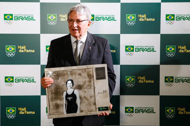Prêmio Brasil Olímpico 2019 RIO DE JANEIRO, RJ - 10.12.2019: PRÊMIO BRASIL OLÍMPICO 2019 - The COB held on the night of Tuesday (10) the 21st. edition of the Brazil Olympic Award. The party is considered the Oscar of Brazilian where the best athletes in the country compete for several awards and are honored for the performance of the year. (Photo: Lorando Labbe Fotoarena) x1845335x  LorandoxLabbe