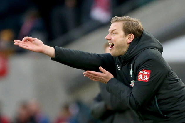 Bilder des Jahres 2019, Sport 12 Dezember Sport Themen der Woche KW51 Sport Bilder des Tages 21.12.2019, Fussball, Saison 2019 2020, Bundesliga, 17. Spieltag - 1. FC Köln - SV Werder Bremen Cheftrainer Florian Kohfeldt (SV Werder Bremen) DFL REGULATIONS PROHIBIT ANY USE OF PHOTOGRAPHS AS IMAGE SEQUENCES AND OR QUASI-VIDEO. Köln RheinEnergieSTADION NRW Deutschland xRHR-FOTO DEx