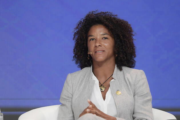 Foto Fabio Ferrari - LaPresse 28 Dicembre 2019 Dubai ( Emirati Arabi ) 14ma edizione di Dubai International Sports Conference - Second Session - Empowering Women in Football - Globe Soccer Award 2019 Nella foto:Sara gama photo Fabio Ferrari LaPresse December 28, 2019 Dubai (Unated Arab Emirate) Sport 13th edition of the Dubai International Sports Conference - Second Session - Empowering Women in Football - Globe Soccer Award 2019 In the pic:Sara gama  Copyright: xFabioxFerrari LaPresse LaPresse x