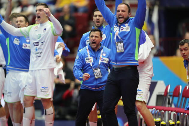 Ljubomir Vranjes (Slovenie) HANDBALL : Slovenie vs Hongrie - EHF euro 2020 - main round - 19 01 2020 BertrandDelhomme Panoramic 
