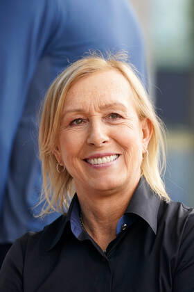 AUSTRALIAN OPEN DAY 8, Martina Navratilova of the United States takes part in the Legends All Access Hour on day eight of the Australian Open tennis tournament in Melbourne, Monday, January 27, 2020. ( NO ARCHIVING, EDITORIAL USE ONLY, NO USE IN BOOKS WITHOUT CONSENT MELBOURNE VIC AUSTRALIA  Copyright: xSCOTTxBARBOURx 20200127001444854370