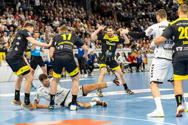 THW Kiel gegen TVB 1898 Stuttgart am 16.2.2020 THW Kiel gegen TVB 1898 Stuttgart in der LIQUI MOLY Handball-Bundesliga am 25. Spieltag, in der Sparkassen Arena (Kiel) am 16.2.2020 Copyright: xBEAUTIFULxSPORTS Angenendtx